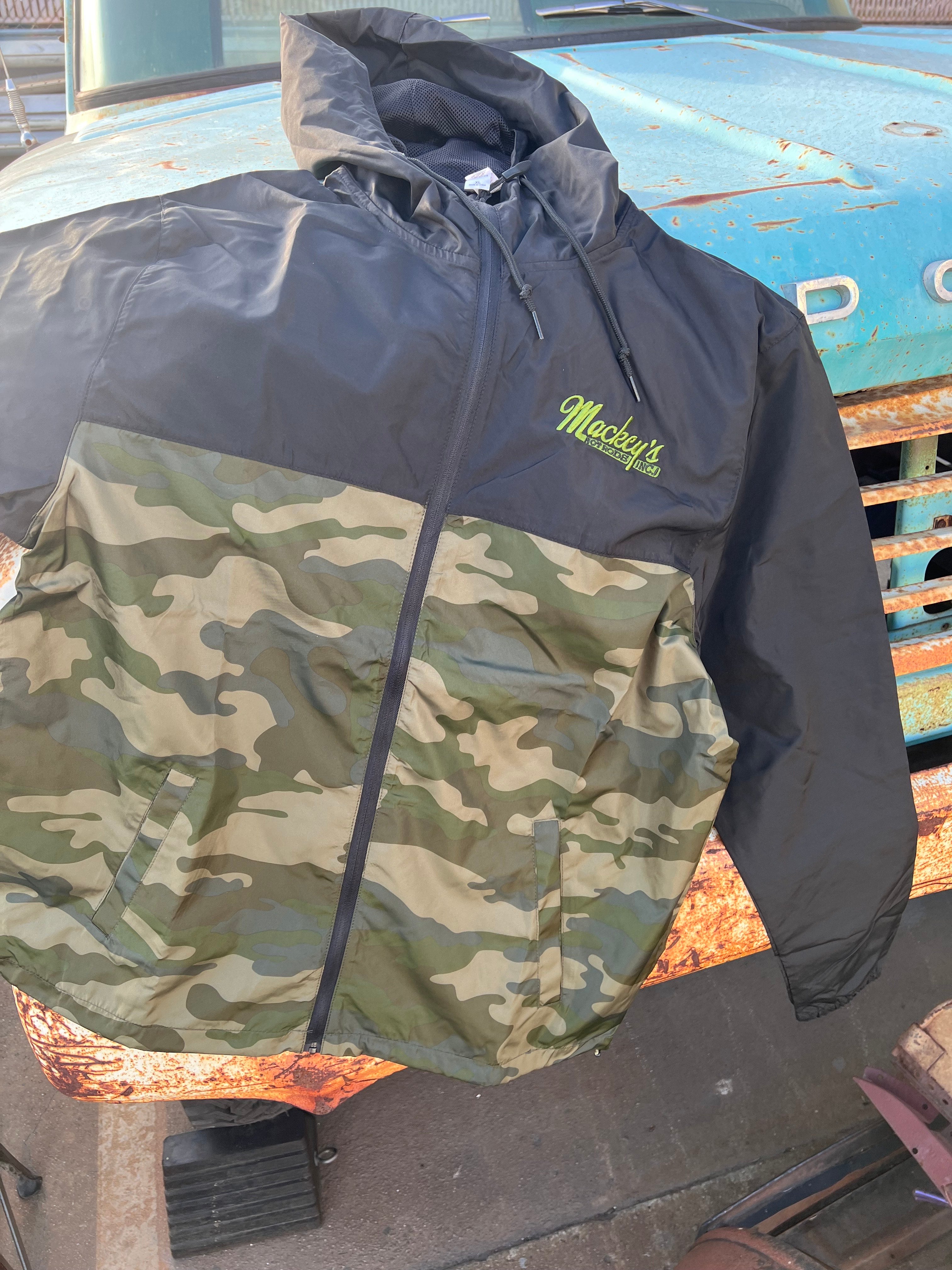 Mackey's Camo Lightweight Hood Jacket
